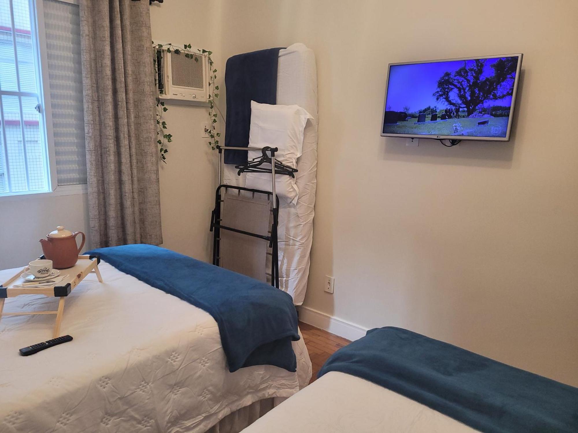 Apartamento Santos com Wi-Fi Exterior foto